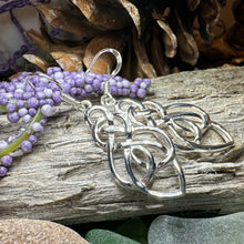 Load image into Gallery viewer, Celtic Earrings, Love Knot Earrings, Irish Jewelry, Ireland Gift, Scotland Jewelry, Mom Gift, Sister's Knot, Scottish Jewelry, Norse Jewelry