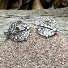 Load image into Gallery viewer, Celtic Stud Earrings, Irish Jewelry, Tara Post Earrings, Irish Dance Gift, Anniversary Gift, Celtic Jewelry, Wiccan Jewelry, Pagan Jewelry