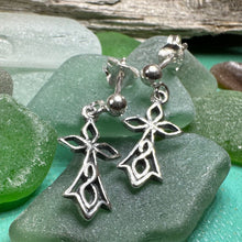 Load image into Gallery viewer, Celtic Cross Earrings, Irish Cross, Religious Jewelry, Post Earrings, Christian Jewelry, Bridal Jewelry, Confirmation Gift, Ireland Gift
