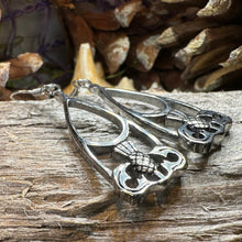 Load image into Gallery viewer, Thistle Earrings, Celtic Jewelry, Scotland Jewelry, Outlander Jewelry, Girlfriend Gift, Sister Gift, Mom Gift, Nature Jewelry, Wife Gift