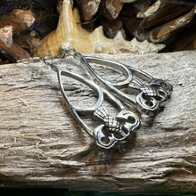 Load image into Gallery viewer, Thistle Earrings, Celtic Jewelry, Scotland Jewelry, Outlander Jewelry, Girlfriend Gift, Sister Gift, Mom Gift, Nature Jewelry, Wife Gift