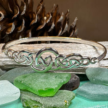 Load image into Gallery viewer, Celtic Knot Bracelet, Celtic Jewelry, Irish Jewelry, Love Knot Jewelry, Bridal Jewelry, Scotland Jewelry, Wife Gift, Ireland Gift, Mom Gift