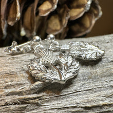 Load image into Gallery viewer, Realistic Thistle Earrings, Celtic Jewelry, Scotland Jewelry, Outlander Jewelry, Nature Jewelry, Thistle Jewelry, Post Earrings, Wife Gift