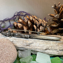 Load image into Gallery viewer, Celtic Birds Kilt Pin, Scottish Jewelry, Irish Kilt Pin, Tartan Pin, Cape Pin, Bagpiper Gift, Scotland Pin, Celtic Shawl Pin, Viking Jewelry