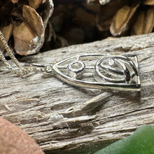 Load image into Gallery viewer, Mackintosh Rose Necklace, Scotland Jewelry, Celtic Jewelry, Rose Jewelry, Art Deco Pendant, Anniversary Gift, Scottish Necklace, Wife Gift