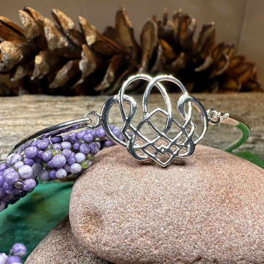 Celtic Knot Bracelet, Celtic Jewelry, Irish Jewelry, Love Knot Jewelry, Bridal Jewelry, Scotland Jewelry, Wife Gift, Ireland Gift, Mom Gift