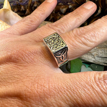 Load image into Gallery viewer, Celtic Knot Ring, Celtic Jewelry, Mens Ireland Ring, Celtic Knot Jewelry, Irish Ring, Irish Dance Gift, Anniversary Gift, Scottish Ring