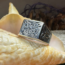 Load image into Gallery viewer, Celtic Knot Ring, Celtic Jewelry, Mens Ireland Ring, Celtic Knot Jewelry, Irish Ring, Irish Dance Gift, Anniversary Gift, Scottish Ring