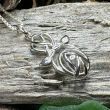 Load image into Gallery viewer, Mackintosh Rose Necklace, Scotland Jewelry, Celtic Jewelry, Rose Jewelry, Art Deco Pendant, Anniversary Gift, Scottish Necklace, Wife Gift
