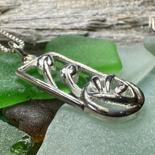 Load image into Gallery viewer, Mackintosh Rose Necklace, Scotland Jewelry, Celtic Jewelry, Rose Jewelry, Art Deco Pendant, Anniversary Gift, Scottish Necklace, Wife Gift