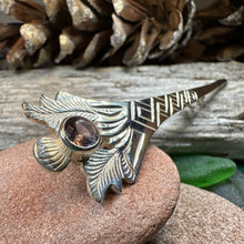 Load image into Gallery viewer, Thistle Kilt Pin, Celtic Brooch, Scotland Jewelry, Scottish Gift, Celtic Wedding, Groom Gift, Thistle Jewelry, Scarf Pin, Silver Celtic Pin