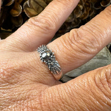 Load image into Gallery viewer, Celtic Ring, Celtic Jewelry, Silver Irish Ring, Minimalist Ring, Simple Boho Ring, Irish Gift, Anniversary Gift, Statement Ring, Dainty Ring