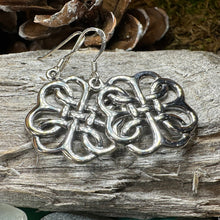 Load image into Gallery viewer, Celtic Knot Earrings, Irish Jewelry, Celtic Jewelry, Mom Gift, Anniversary Gift, Scotland Jewelry, Wife Gift, Love Knot Jewelry, Sister Gift