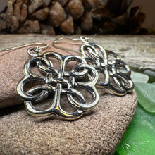 Load image into Gallery viewer, Celtic Knot Earrings, Irish Jewelry, Celtic Jewelry, Mom Gift, Anniversary Gift, Scotland Jewelry, Wife Gift, Love Knot Jewelry, Sister Gift
