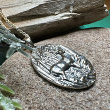 Load image into Gallery viewer, Stag Necklace, Scotland Jewelry, Scottish Stag, Hunter Gift, Nature Jewelry, Pagan Jewelry, Hunting, Wildlife, Deer Hunter, Wiccan Jewelry