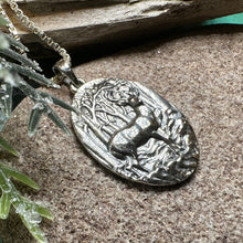 Load image into Gallery viewer, Stag Necklace, Scotland Jewelry, Scottish Stag, Hunter Gift, Nature Jewelry, Pagan Jewelry, Hunting, Wildlife, Deer Hunter, Wiccan Jewelry