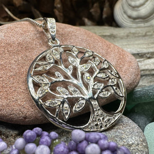 Tree of Life Necklace, Celtic Jewelry, Irish Pendant, Tree Jewelry, Mom Gift, Anniversary Gift, Bridal Jewelry, Graduation Gift, Wife Gift