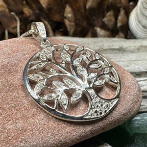 Tree of Life Necklace, Celtic Jewelry, Irish Pendant, Tree Jewelry, Mom Gift, Anniversary Gift, Bridal Jewelry, Graduation Gift, Wife Gift