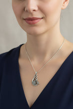 Load image into Gallery viewer, Dragon Necklace, Celtic Jewelry, Irish Pendant, Celtic Knot Necklace, Wiccan Jewelry, Celtic Dragon Pendant, Pagan Jewelry, Scottish Gift