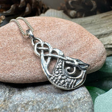 Load image into Gallery viewer, Dragon Necklace, Celtic Jewelry, Irish Pendant, Celtic Knot Necklace, Wiccan Jewelry, Celtic Dragon Pendant, Pagan Jewelry, Scottish Gift