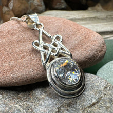 Load image into Gallery viewer, Celtic Knot Necklace, Scottish Jewelry, Ladies Celtic Pendant, Irish Necklace, Irish Jewelry, Anniversary Gift, Scotland Jewelry, Wife Gift