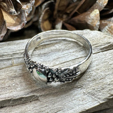 Load image into Gallery viewer, Celtic Ring, Celtic Jewelry, Silver Irish Ring, Minimalist Ring, Simple Boho Ring, Irish Gift, Anniversary Gift, Statement Ring, Dainty Ring