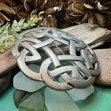 Load image into Gallery viewer, Traditional Celtic Knot Brooch