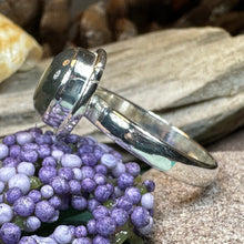 Load image into Gallery viewer, Celtic Mystic Ring, Labradorite Jewelry, Boho Statement Ring, Celestial Jewelry, Celtic Jewelry, Anniversary Gift, Wiccan Jewelry, Wife Gift