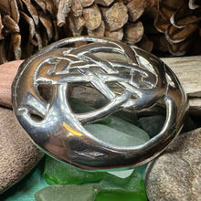 Load image into Gallery viewer, Celtic Knot Brooch, Celtic Jewelry, Irish Jewelry, Scotland Brooch, Celtic Brooch, Anniversary Gift, Celtic Pin, Ireland Gift, Norse Brooch