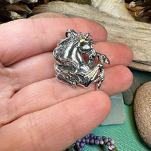 Load image into Gallery viewer, Horse Necklace, Equestrian Jewelry, Animal Pendant, Yellowstone, Mustang Pendant, Rodeo Jewelry, Horse Racing, Nature Jewelry, Wife Gift