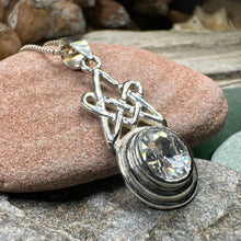 Load image into Gallery viewer, Celtic Knot Necklace, Scottish Jewelry, Ladies Celtic Pendant, Irish Necklace, Irish Jewelry, Anniversary Gift, Scotland Jewelry, Wife Gift