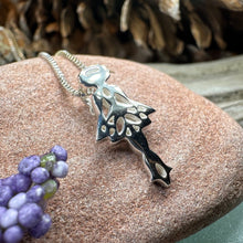 Load image into Gallery viewer, Irish Dancer Necklace, Irish Jewelry, Celtic Jewelry, Feis Gift, Ghillies Jewelry, Sister Gift, Irish Dance Gift, Silver Ireland Jewelry