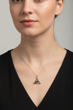 Load image into Gallery viewer, Trinity Knot Necklace, Celtic Necklace, Irish Pendant, Scottish Necklace, Mom Gift, Anniversary Gift, Celtic Knot Jewelry, Triquetra Pendant