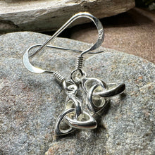 Load image into Gallery viewer, Trinity Knot Earrings, Celtic Earrings, Irish Jewelry, Scottish Jewelry, Mom Gift, Anniversary Gift, Celtic Knot Jewelry, Triquetra Earrings