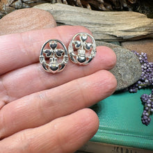 Load image into Gallery viewer, Claddagh Cuff Links, Irish Jewelry, Mens Celtic Jewelry, Silver Gift for Him, Dad Gift, Groom Gift, Dad Gift, Graduation Gift, Shamrock Gift