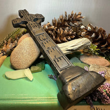 Load image into Gallery viewer, Ardboe Celtic Cross, Turf High Cross, Irish Cross Statue, Ireland Gift, Irish Turf, Housewarming Gift, New Home Gift, Confirmation Gift