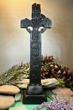 Load image into Gallery viewer, Ardboe Celtic Cross, Turf High Cross, Irish Cross Statue, Ireland Gift, Irish Turf, Housewarming Gift, New Home Gift, Confirmation Gift