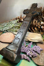 Load image into Gallery viewer, Ardboe Celtic Cross, Turf High Cross, Irish Cross Statue, Ireland Gift, Irish Turf, Housewarming Gift, New Home Gift, Confirmation Gift