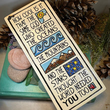 Load image into Gallery viewer, Birthday Wall Art, Encouragement Gift, Ceramic Wall Plaque, New Baby Gift, Graduation Gift, Baby Nursery Decor, Teenager Gift, Sobriety Gift