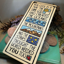 Load image into Gallery viewer, Birthday Wall Art, Encouragement Gift, Ceramic Wall Plaque, New Baby Gift, Graduation Gift, Baby Nursery Decor, Teenager Gift, Sobriety Gift