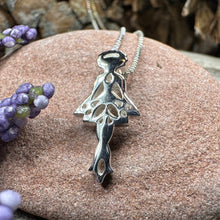 Load image into Gallery viewer, Irish Dancer Necklace, Irish Jewelry, Celtic Jewelry, Feis Gift, Ghillies Jewelry, Sister Gift, Irish Dance Gift, Silver Ireland Jewelry