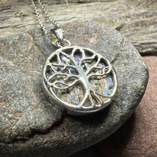 Load image into Gallery viewer, Tree of Life Necklace, Celtic Jewelry, Irish Jewelry, Tree Jewelry, Yoga Jewelry, Anniversary Gift, Graduation Gift, Scotland Jewelry
