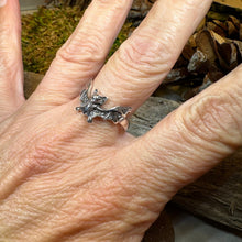 Load image into Gallery viewer, Gothic Bat Ring, Vampire Bat, Realistic Bat Jewelry, Pagan Ring, Halloween Gift, Witch Jewelry, Animal Jewelry, Unique Ring, EA Poe Gift