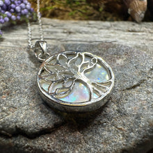 Load image into Gallery viewer, Tree of Life Necklace, Celtic Jewelry, Irish Jewelry, Tree Jewelry, Yoga Jewelry, Anniversary Gift, Graduation Gift, Scotland Jewelry
