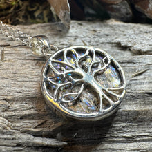 Load image into Gallery viewer, Tree of Life Necklace, Celtic Jewelry, Irish Jewelry, Tree Jewelry, Yoga Jewelry, Anniversary Gift, Graduation Gift, Scotland Jewelry