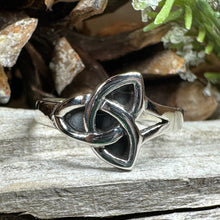 Load image into Gallery viewer, Trinity Knot Ring, Celtic Jewelry, Irish Jewelry, Celtic Knot Jewelry, Irish Ring, Irish Dance Gift, Anniversary Gift, Pagan Jewelry, Wiccan