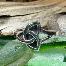 Load image into Gallery viewer, Trinity Knot Ring, Celtic Jewelry, Irish Jewelry, Celtic Knot Jewelry, Irish Ring, Irish Dance Gift, Anniversary Gift, Pagan Jewelry, Wiccan