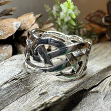 Load image into Gallery viewer, Celtic Ring, Irish Wedding Ring, Silver Scottish Ring, Large Irish Ring, Promise Ring, Anniversary Gift, Wedding Band, Ireland Gift