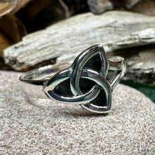 Load image into Gallery viewer, Trinity Knot Ring, Celtic Jewelry, Irish Jewelry, Celtic Knot Jewelry, Irish Ring, Irish Dance Gift, Anniversary Gift, Pagan Jewelry, Wiccan