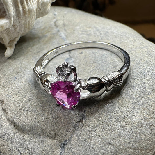 Claddagh Ring, Celtic Ring, Promise Ring, Irish Jewelry, Bride Gift, Ireland Gift, Heart Ring, Anniversary Gift, Girlfriend Gift, Wife Gift